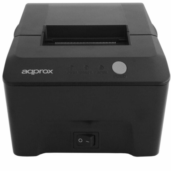 Impresora de Tickets Approx appPOS58MU/ Térmica/ Ancho papel 58mm/ USB/ Negra - Imagen 2