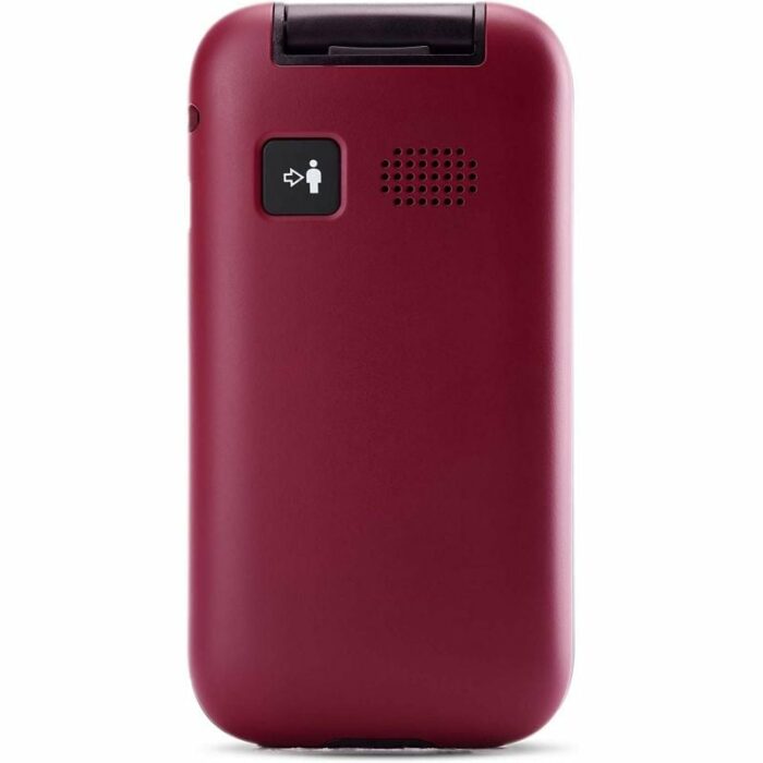 Teléfono Móvil Panasonic KX-TU400EXR para Personas Mayores/ Rojo Granate - Imagen 2