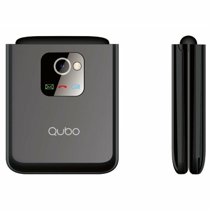 Teléfono Móvil Qubo X-10 para Personas Mayores/ Negro - Imagen 2