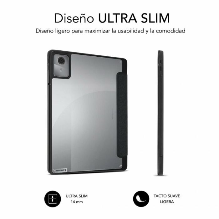 Funda Subblim Clear Shock Case CST-5SC130 para Tablet Lenovo M11 de 11"/ Negra - Imagen 2