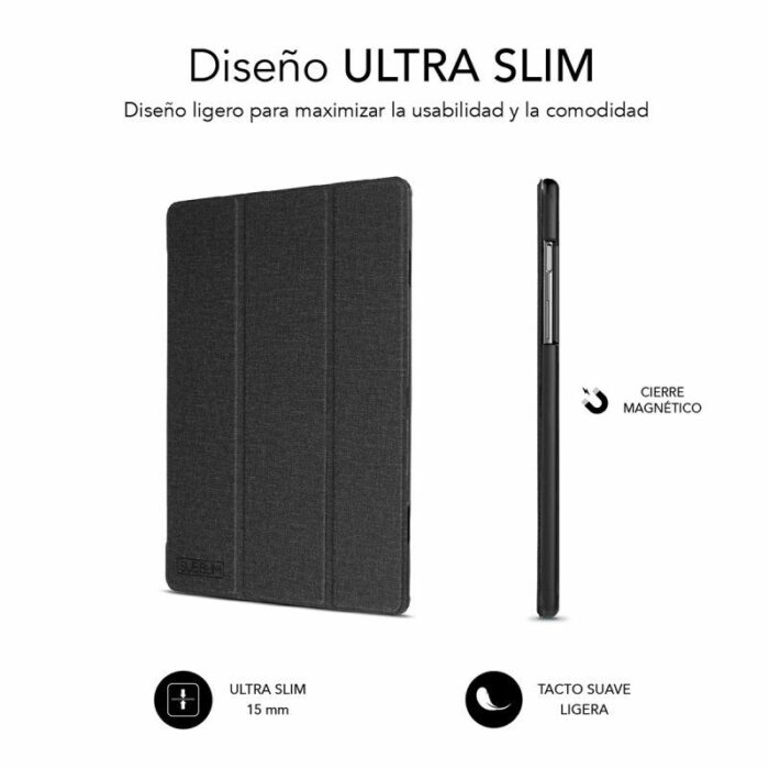 Funda Subblim Shock Case para Tablets Samsung Galaxy Tab A8 X200/X205/ Negra - Imagen 2