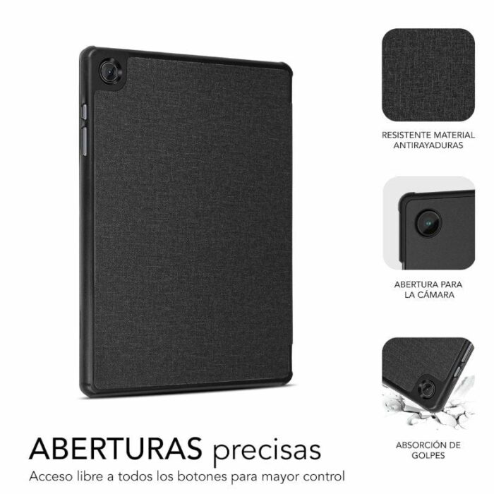 Funda Subblim Shock Case para Tablets Samsung Galaxy Tab A9 X115/ Negra - Imagen 2
