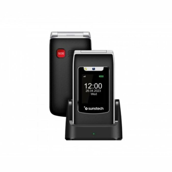 Teléfono Móvil Sunstech CELT23BK para Personas Mayores/ Negro - Imagen 2