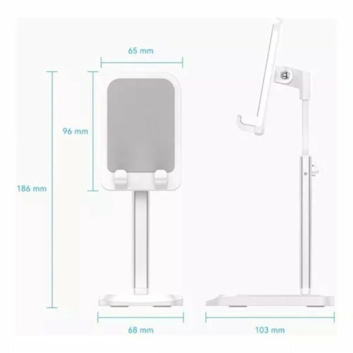 Soporte para Smartphone/Tablet Vention KCQW0/ Blanco - Imagen 2