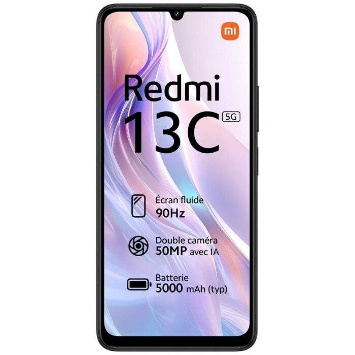 Smartphone Xiaomi Redmi 13C 4GB/ 128GB/ 6.74"/ 5G/ Negro - Imagen 2