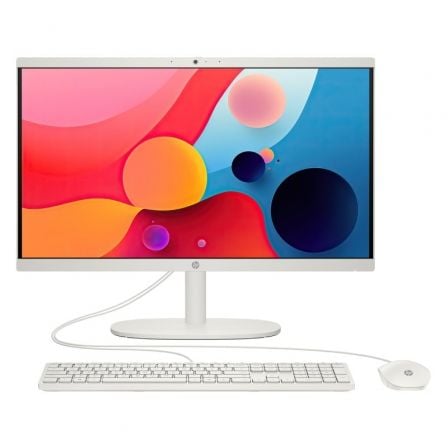 Pc all in one hp 22-dg0036ns intel core i3-n300/ 8gb/ 256gb ssd/ 21.5"/ sin sistema operativo