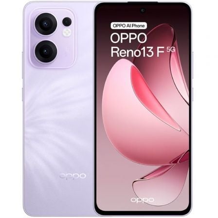 Smartphone oppo reno 13 f 8gb/ 256gb/ 6.67"/ 5g/ purpura