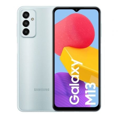 Smartphone samsung galaxy m13 4gb/ 64gb/ 6.6"/ azul claro