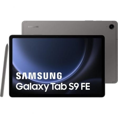 Tablet samsung galaxy tab s9 fe 10.9"/ 8gb/ 256gb/ octacore/ 5g/ gris