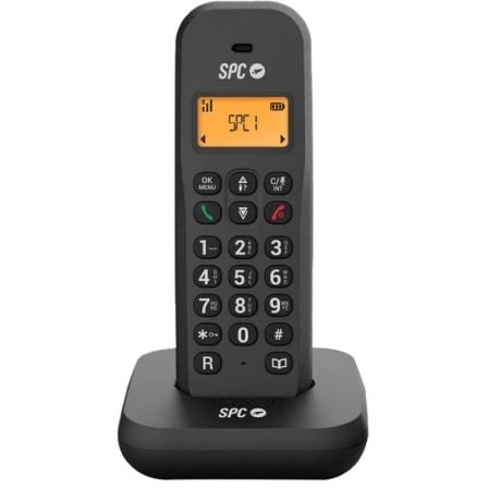 Teléfono inalámbrico spc keops 7334n/ negro