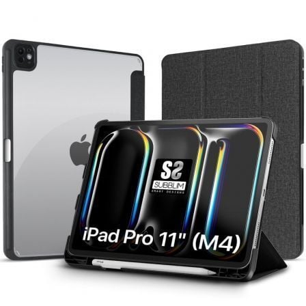 Funda subblim clear shock case para ipad pro 11" 2024 m4/ negra