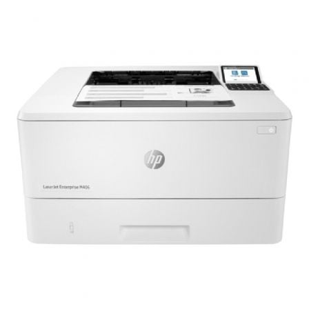 Impresora Láser Monocromo HP Laserjet Enterprise M406DN Dúplex/ Blanca - Imagen 2