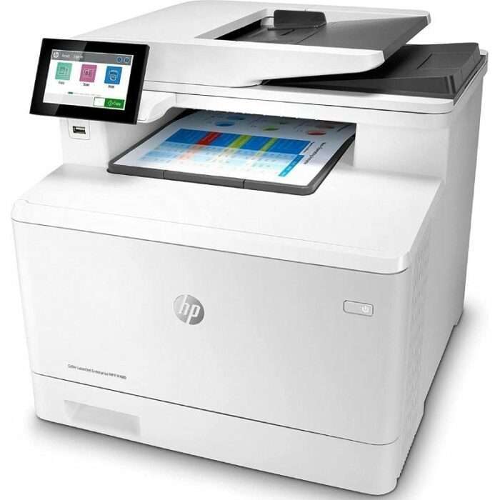 Multifunción Láser Color HP LaserJet Enterprise MFP M480F/ Fax/ Dúplex/ ADF/ Blanca