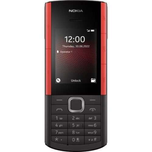 Teléfono Móvil Nokia 5710 XA/ Negro y Rojo
