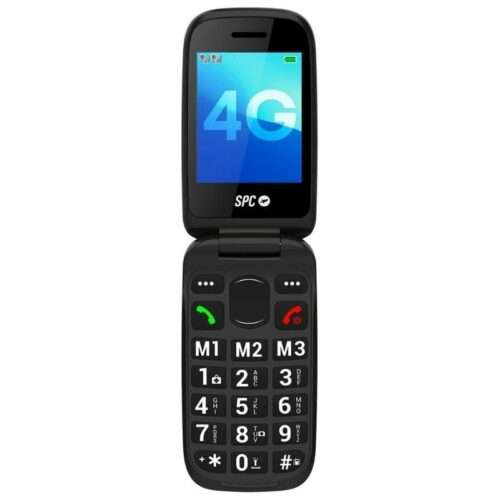 Teléfono Móvil SPC Harmony 2 4G para Personas Mayores/ Negro