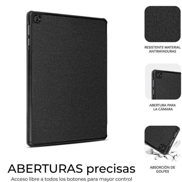 Funda Subblim Shock Case Lenovo Tab 2025 10,1"/ Negra