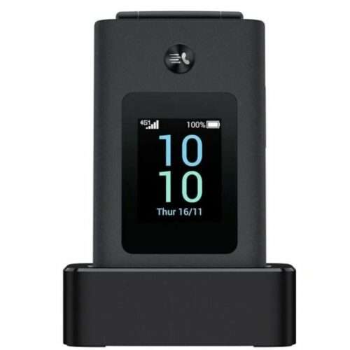 Teléfono Móvil TCL One Touch 4043D para Personas Mayores/ 4G/ Gris Oscuro