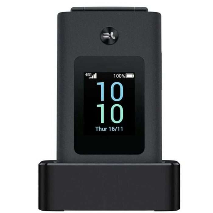 Teléfono Móvil TCL One Touch 4043D para Personas Mayores/ 4G/ Gris Oscuro