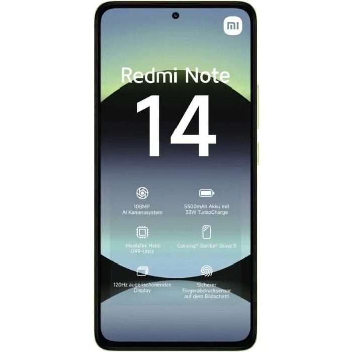 Smartphone Xiaomi Redmi Note 14 6GB/ 128GB/ 6.67"/ Verde