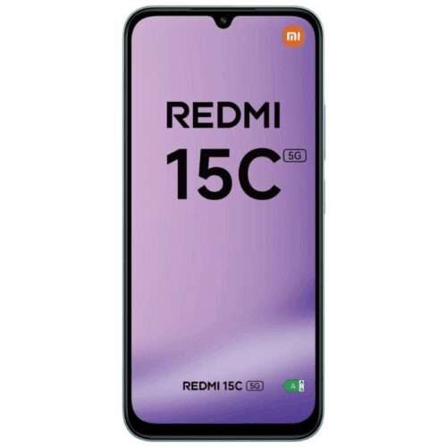 Smartphone Xiaomi Redmi 15C 4GB/ 256GB/ 6.9"/ 5G/ Verde