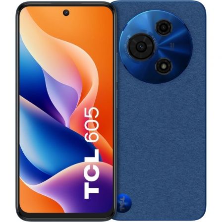 Smartphone TCL 605 8GB/ 256GB/ 6.7"/ Azul Medianoche